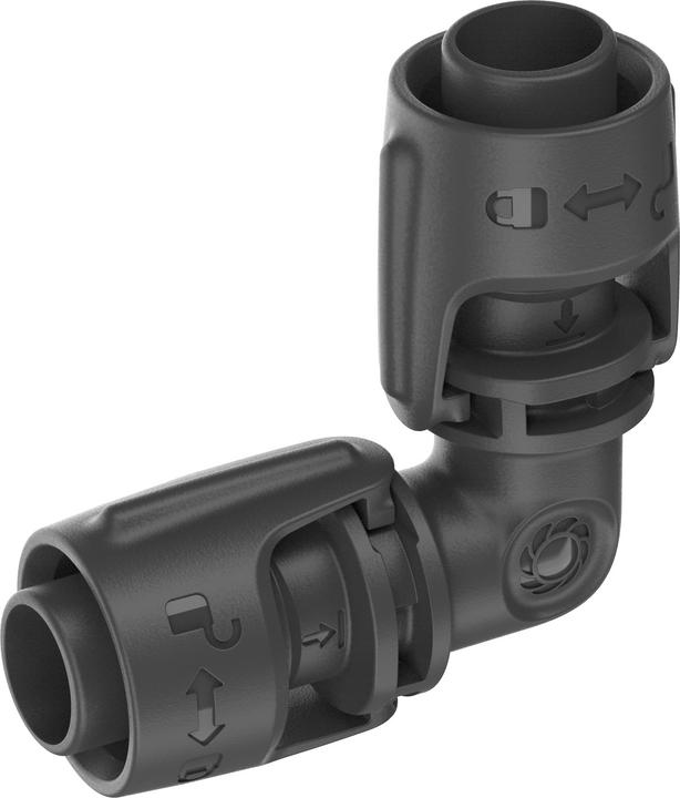Gardena Micro-Drip-System L-Stück (Tropfbewässerung Verbinder + Abzweiger)
