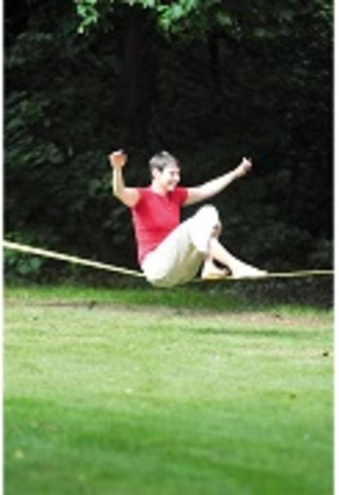 Actual product image Hudora slackline (13 m)