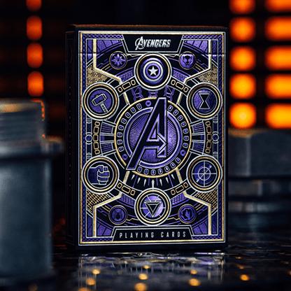 Image du produit Theory11 Avengers - The Infinity Saga Cartes à jouer Version verte (Anglais)