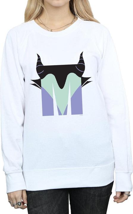 Actual product image Disney Womens/Ladies Alphabet M Is For Maleficent Sweatshirt (L)