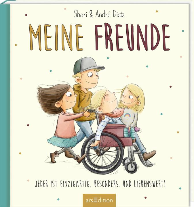 Actual product image Freundebuch - Meine Freunde (German, Shari and André Dietz, 2024)
