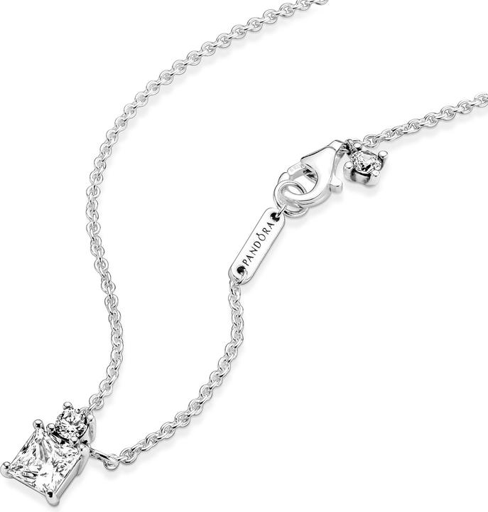 Produktbild Pandora Halskette Funkelnde Rund & Eckig (Sterling Silber 925, 45 cm)