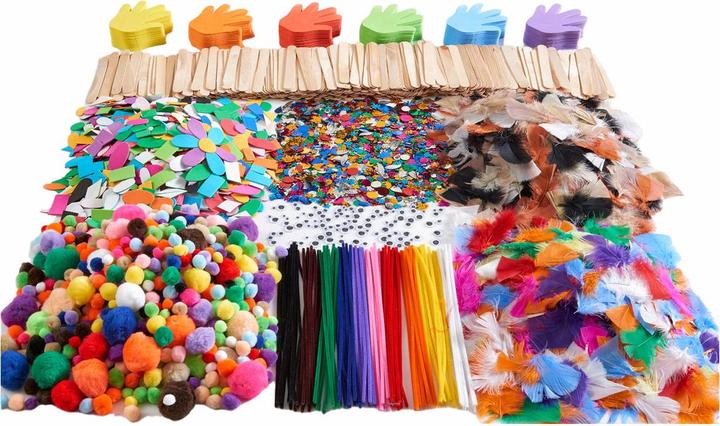 Actual product image Colorations Classroom craft starter set, 2150 dlg.