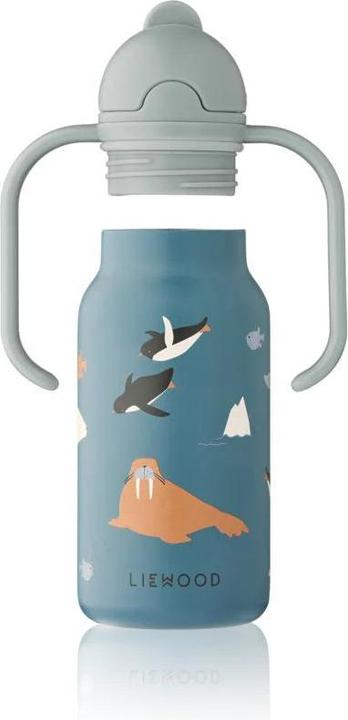 Produktbild Liewood Trinkflasche Kimmie aus Stahl Arctic Sea Ocean View