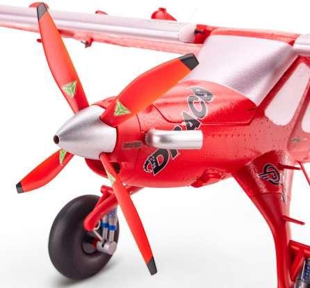 Actual product image E-Flite Micro DRACO 800mm BNF Basic mit AS3X und SAFE Select (Multi motor)