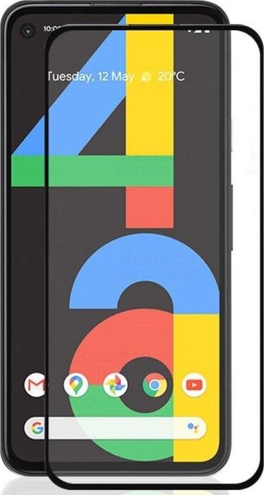 Produktbild Screenguard Google Pixel 4a Full Screen Panzerglas Schutzfolie 2.5D 9H (1 Stück, Google Pixel 4a)