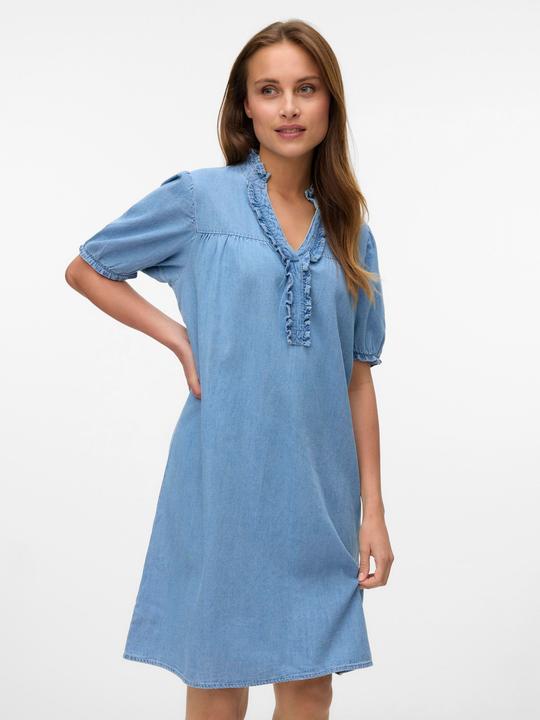 Produktbild Vero Moda VMROSA Kurzes Kleid Jeanskleid (L)