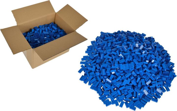 Actual product image Simba Blox 500 blue 8 stones loose