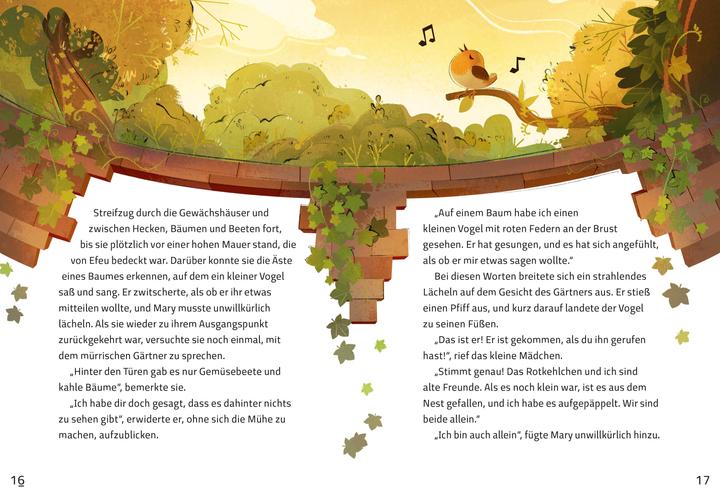 Actual product image Der geheime Garten (Illustrierte Kinderbuchklassiker) (German, Sabine Werner, White Star Kids, Domenico Russo, 2024)