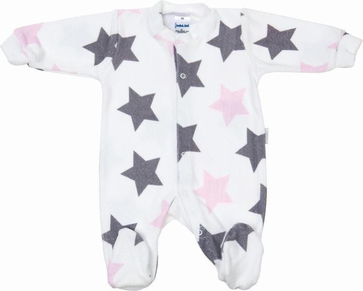 Romper Rose Sterne aus Frottee (62)