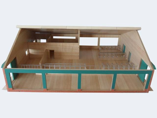 Produktbild Sombo Cubicle Stabiles Holz mit Melkeinheit 1:33