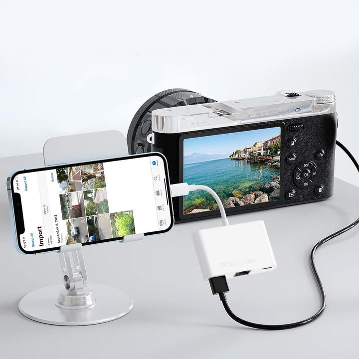 Actual product image Avizar Ethernet / USB-A / USB-C (RJ45, Lightning)