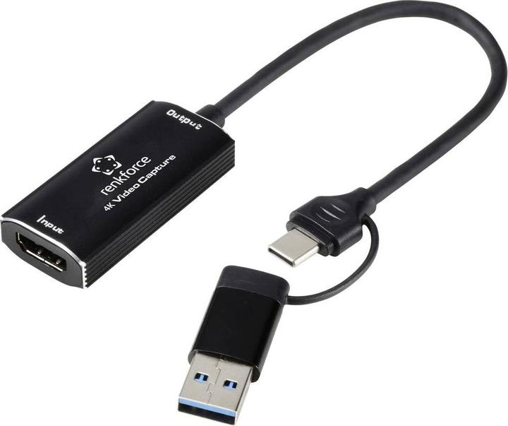 Renkforce RF-4KVC-100 Video Capture System USB Plug und Play (Mac)