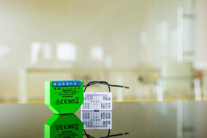 Actual product image Shelly Dimmer 2 x2 (Dimming actuator)