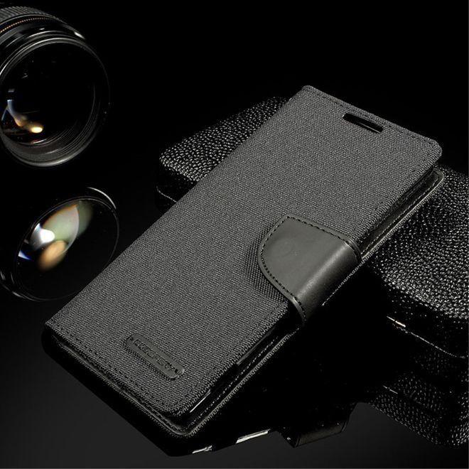 Actual product image Goospery Canvas Diary Series (Sony Xperia XA)