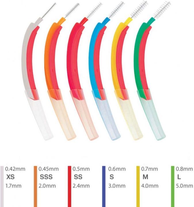 Image du produit Edel + White Brosses interdentaires Easy Flex (6 x, 0.50 mm)