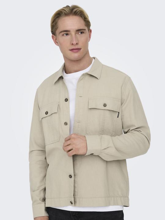 Actual product image Only & Sons Loose fit shirt collar shirt shirt shirt (XL)