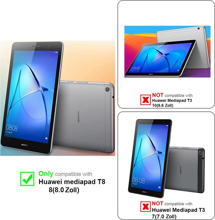 Produktbild Cadorabo Tablet Book Cover (MediaPad T3 8)