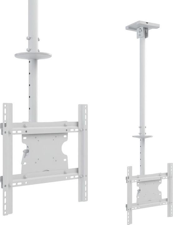 Actual product image Multibrackets Ceiling mount 32" - 70", metal, white, max 30 kg (Ceiling, 55", 30 kg)