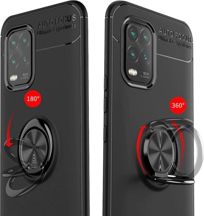 Actual product image Screenguard RingCase 360 Degree Xiaomi Mi 10 Lite Case (Mi 10 Lite)