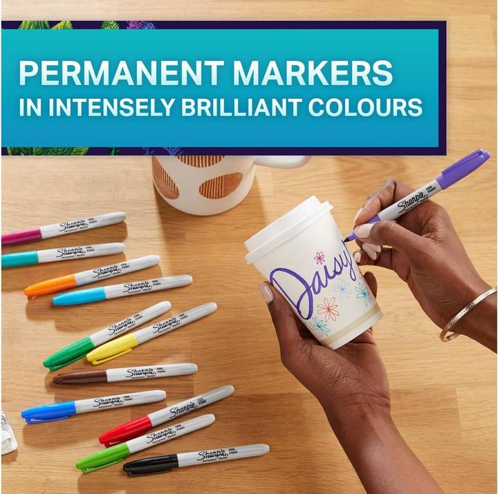Produktbild Sharpie Permanent Marker Fine (Mehrfarbig, 1 mm, 18 x)