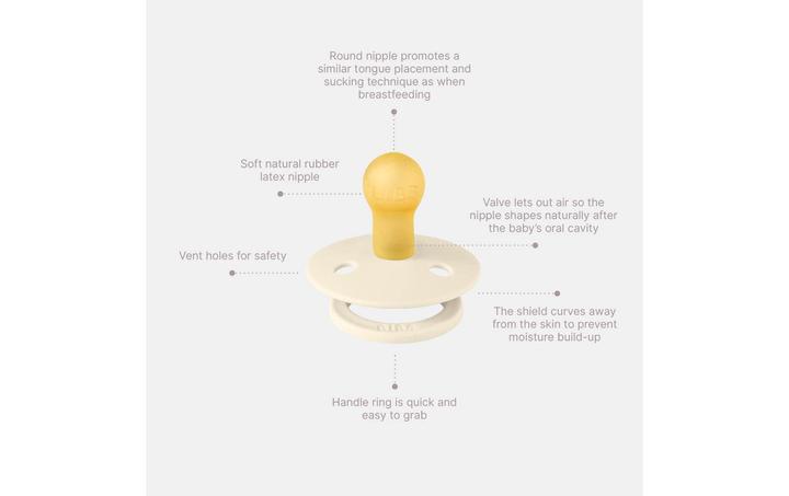 Actual product image Bibs Colour Pacifier (2 x, up to 6 M.)
