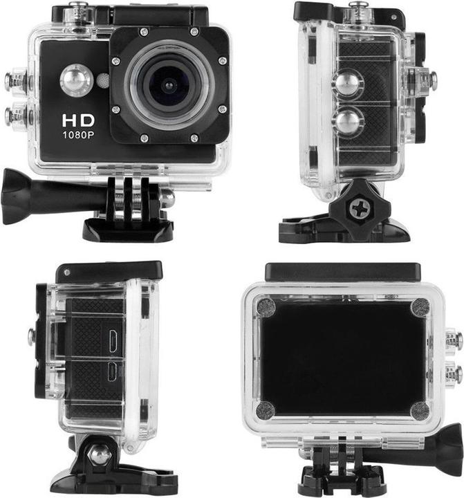 Produktbild JTI Sportkamera Full HD 1080p / 720p - Mit Zubehör