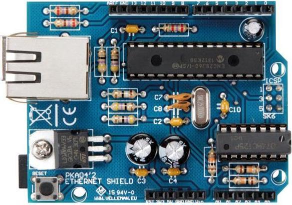 Immagine prodotto Whadda Segnale Ethernet per Arduino (Estensione)