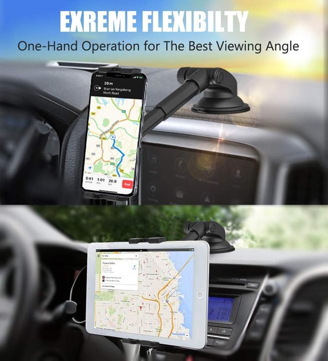 Immagine prodotto Woleyi Supporto per tablet e telefono cellulare per auto