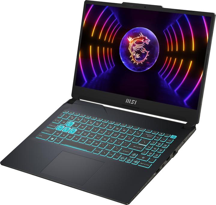 Produktbild MSI Cyborg 15 A13VE-1005 i5 16 N bk DOS (15.60", Intel Core i5-13420H, 16 GB, 512 GB, DE)