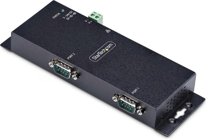 Image du produit StarTech com I23-SERIAL-ETHERNET, IEEE 802.3i, IEEE 802.3u, 0 - 60 °C, -20 - 75 °C, 5 - 95%, 179 mm