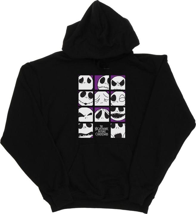 Produktbild Disney Nightmare Before Christmas Many Faces Of Jack Squares Kapuzenpullover (M)