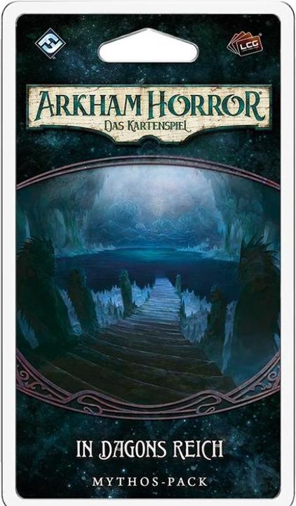 Actual product image FFG FFGD1157 - In Dagon's Realm: Mythos Pack (Innsmouth-5): Arkham Horror: LCG (extension, DE edition) (German)