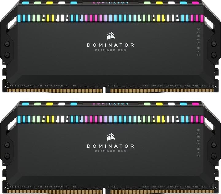 Image du produit Corsair Dominator Platinum RGB (2 x 32GB, 5600 MHz, RAM DDR5, DIMM)