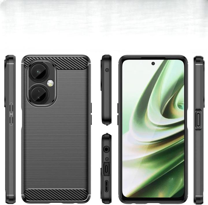 Image du produit Cover-Discount OnePlus Nord CE 3 Lite - Housse métal look carbone noir (OnePlus Nord CE 3 Lite)