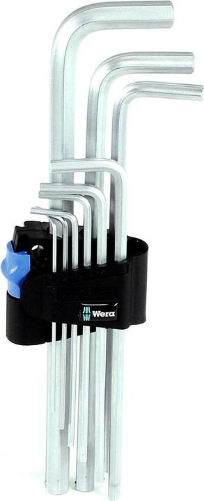 Immagine prodotto Wera 950/9 L Hex-Plus HF 1 Assortimento di chiavi a L, metriche, cromatiche - 9 pezzi ( 05022130001