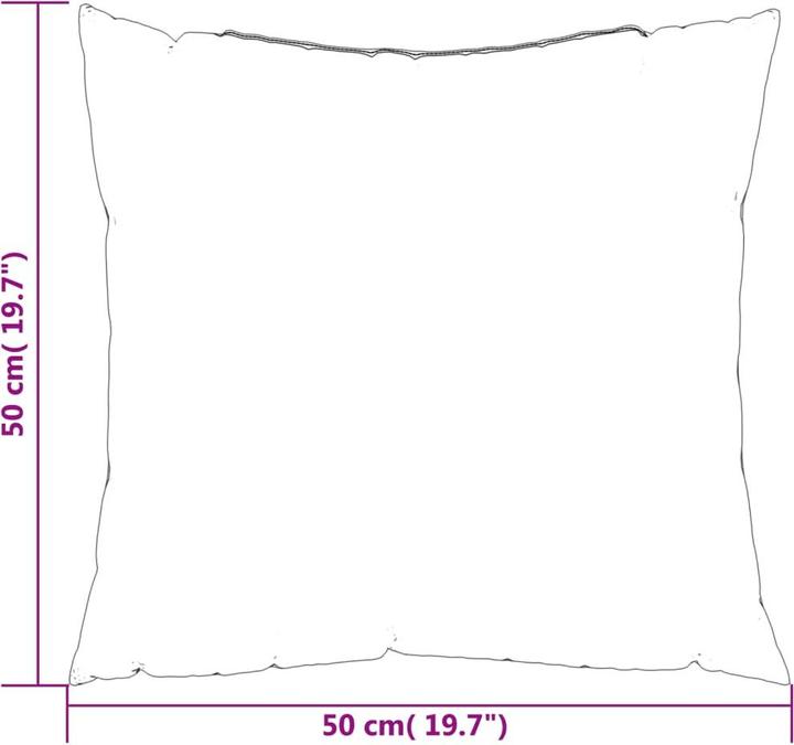 Image du produit VidaXL Ensemble salon de jardin 10 pièces avec coussins (50 x 50 cm)