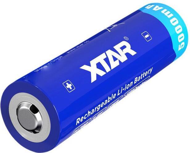 Immagine prodotto Xtar Batteria 5000mAh 3.6V 21700 con PCB (1 pz., Specifico del dispositivo, 5000 mAh)