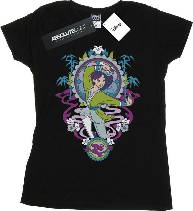 Immagine prodotto Disney Mulan Ornamental Maglietta Donna (XXL)