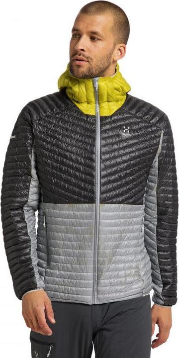 Actual product image Haglöfs L.I.M Mimic Hood Men Stone grey/magnetite (S)