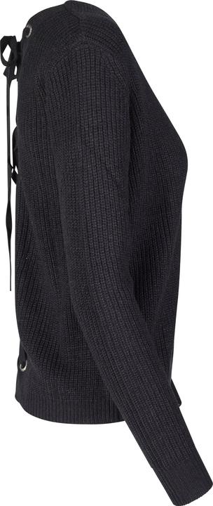 Actual product image Urban Classics Ladies Back Lace Up Sweater (XS)