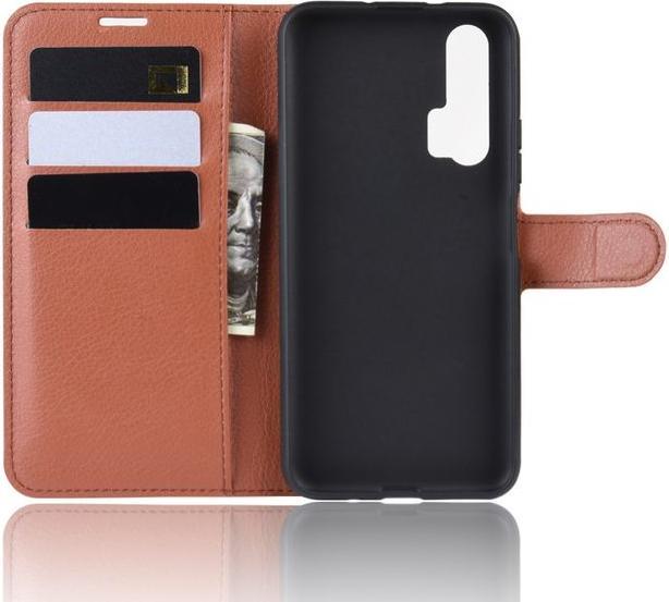 Produktbild MU Classic Litchi Leder Bookcover Series (Honor 20 Pro)