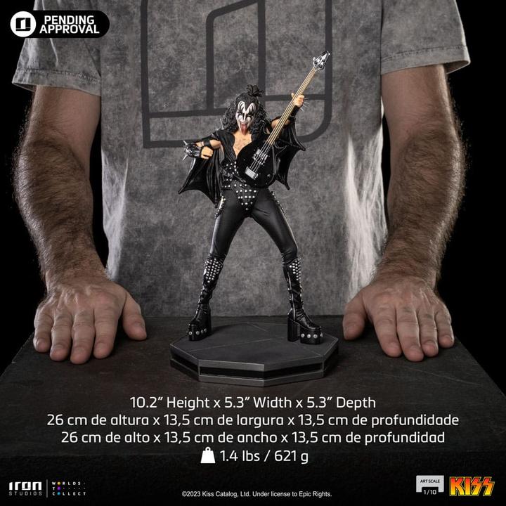 Produktbild Iron Studios Kiss Art Scale 1/10 Gene Simons Limited Edtition 26 cm