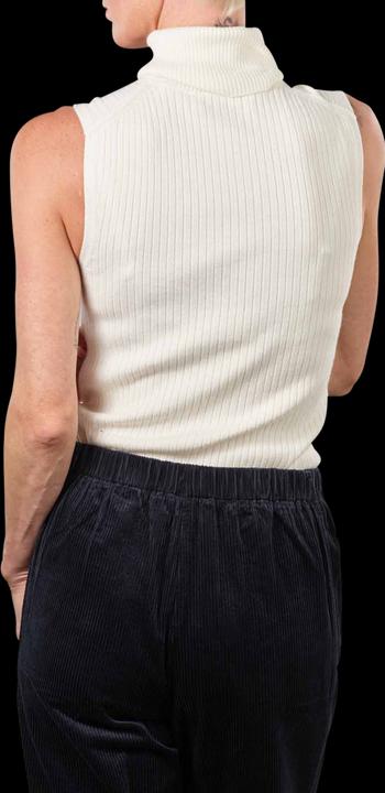 Produktbild Marc O'Polo Sleeveless Pullover Turtle Neck Creamy White (XL)