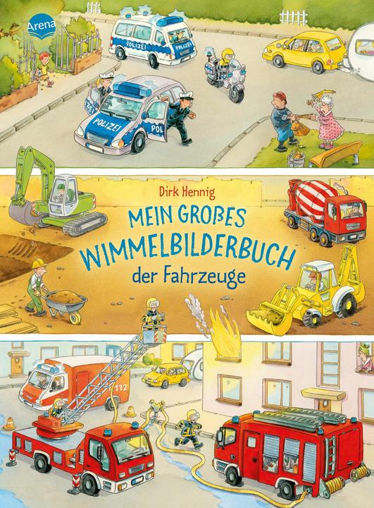 Produktbild Mein grosses Wimmelbilderbuch der Fahrzeuge (Deutsch)