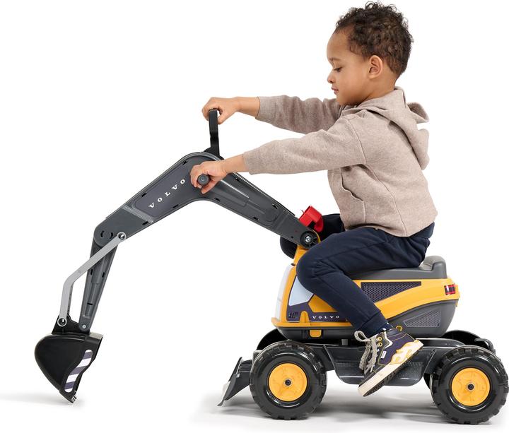 Actual product image Falk Toys Volvo Bagger mit Klappsitz