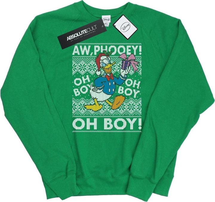 Produktbild Disney Donald Duck Christmas Fair Isle Sweatshirt (M)