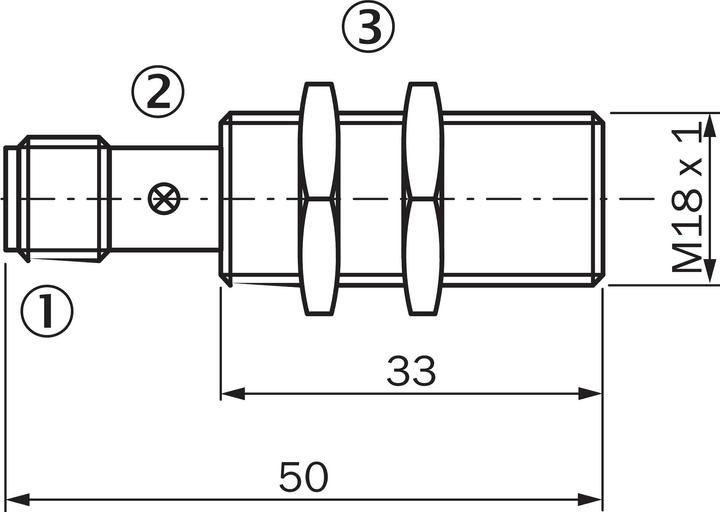 Immagine prodotto Sick Sensore di prossimità induttivo IME18-08BPSZC0K (Misuratore)