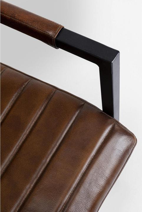 Immagine prodotto Kare Design Sedia a sbalzo Lola Leather Brown
