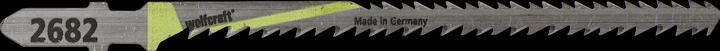 Produktbild wolfcraft wolfcraft 2 Stichsägeblätter HCS L=115mm T-Schaft